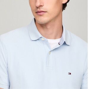 MENS Tommy Hilfiger Sky Blue Men's Polo Shirt